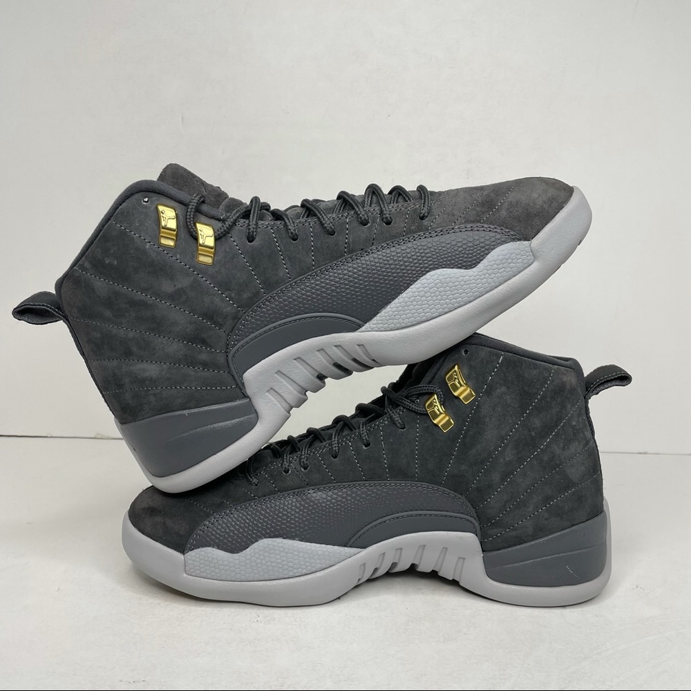 Nike Air Jordan 12 Retro “Wolf Grey/Dark Grey” WORN - Picture 3 of 8